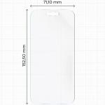 Folie protectie Bizon Film Sun compatibila cu iPhone 17 Air, Transparent 3 - lerato.ro