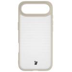 Kit protectie 2 in 1 BizonMobile, Carcasa Bizon Angelo si Folie sticla securizata Bizon Glass Edge, compatibil cu iPhone 17 Air, Bej 3 - lerato.ro