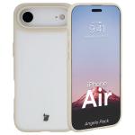 Kit protectie 2 in 1 BizonMobile, Carcasa Bizon Angelo si Folie sticla securizata Bizon Glass Edge, compatibil cu iPhone 17 Air, Bej 4 - lerato.ro