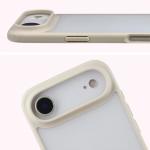Kit protectie 2 in 1 BizonMobile, Carcasa Bizon Angelo si Folie sticla securizata Bizon Glass Edge, compatibil cu iPhone 17 Air, Bej 5 - lerato.ro