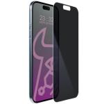Folie sticla securizata Bizon Glass Mule Shadow Privacy compatibila cu iPhone 17 Air, Negru 6 - lerato.ro