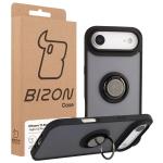 Carcasa Bizon Hybrid Ring compatibila cu iPhone 17 Air, Negru 8 - lerato.ro