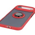 Carcasa Bizon Hybrid Ring compatibila cu iPhone 17 Air, Rosu 6 - lerato.ro