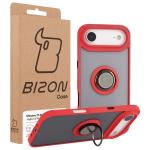 Carcasa Bizon Hybrid Ring compatibila cu iPhone 17 Air, Rosu 8 - lerato.ro