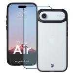 Kit protectie 2 in 1 BizonMobile, Carcasa Bizon Angelo si Folie sticla securizata Bizon Glass Edge, compatibil cu iPhone 17 Air, Negru 2 - lerato.ro