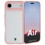 Kit protectie 2 in 1 BizonMobile, Carcasa Bizon Angelo si Folie sticla securizata Bizon Glass Edge, compatibil cu iPhone 17 Air, Roz 4 - lerato.ro