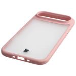 Kit protectie 2 in 1 BizonMobile, Carcasa Bizon Angelo si Folie sticla securizata Bizon Glass Edge, compatibil cu iPhone 17 Air, Roz 7 - lerato.ro