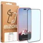 Kit protectie 2 in 1 BizonMobile, Carcasa Bizon Angelo si Folie sticla securizata Bizon Glass Edge, compatibil cu iPhone 17 Air, Roz 9 - lerato.ro