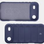 Carcasa Bizon Tur compatibila cu iPhone 17 Air, Navy Blue 7 - lerato.ro