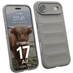 Carcasa Bizon Tur compatibila cu iPhone 17 Air, Light Grey 3 - lerato.ro