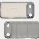 Carcasa Bizon Tur compatibila cu iPhone 17 Air, Light Grey 7 - lerato.ro