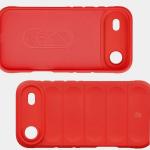 Carcasa Bizon Tur compatibila cu iPhone 17 Air, Rosu 7 - lerato.ro