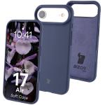 Carcasa Bizon Soft compatibila cu iPhone 17 Air, Dark Blue 3 - lerato.ro