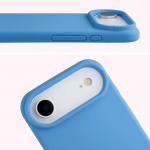 Carcasa Bizon Soft compatibila cu iPhone 17 Air, Albastru 6 - lerato.ro