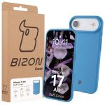 Carcasa Bizon Soft compatibila cu iPhone 17 Air, Albastru 8 - lerato.ro