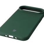 Carcasa Bizon Soft compatibila cu iPhone 17 Air, Dark Green 4 - lerato.ro