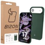 Carcasa Bizon Soft compatibila cu iPhone 17 Air, Dark Green 8 - lerato.ro