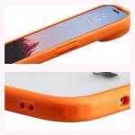 Kit protectie 2 in 1 BizonMobile, Carcasa Bizon Angelo si Folie sticla securizata Bizon Glass Edge, compatibil cu iPhone 17 Air, Portocaliu 6 - lerato.ro