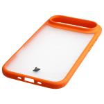 Kit protectie 2 in 1 BizonMobile, Carcasa Bizon Angelo si Folie sticla securizata Bizon Glass Edge, compatibil cu iPhone 17 Air, Portocaliu 7 - lerato.ro