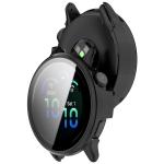 Carcasa cu protectie ecran din sticla securizata BizonMobile compatibila cu Garmin Vivoactive 6 42 mm, Negru 6 - lerato.ro