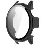 Carcasa cu protectie ecran din sticla securizata BizonMobile compatibila cu Garmin Vivoactive 6 42 mm, Negru 4 - lerato.ro