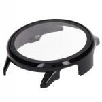 Carcasa cu protectie ecran din sticla securizata BizonMobile compatibila cu Garmin Vivoactive 6 42 mm, Negru 7 - lerato.ro