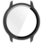 Carcasa cu protectie ecran din sticla securizata BizonMobile compatibila cu Garmin Vivoactive 6 42 mm, Negru 9 - lerato.ro