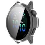 Carcasa cu protectie ecran din sticla securizata BizonMobile compatibila cu Garmin Vivoactive 6 42 mm, Transparent 5 - lerato.ro