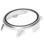Carcasa cu protectie ecran din sticla securizata BizonMobile compatibila cu Garmin Vivoactive 6 42 mm, Silver 7 - lerato.ro