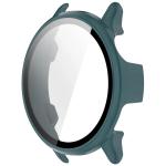 Carcasa cu protectie ecran din sticla securizata BizonMobile compatibila cu Garmin Vivoactive 6 42 mm, Verde 4 - lerato.ro