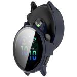 Carcasa cu protectie ecran din sticla securizata BizonMobile compatibila cu Garmin Vivoactive 6 42 mm, Albastru 5 - lerato.ro