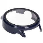 Carcasa cu protectie ecran din sticla securizata BizonMobile compatibila cu Garmin Vivoactive 6 42 mm, Albastru 8 - lerato.ro