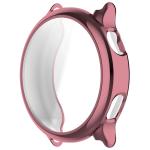 Carcasa cu protectie ecran din sticla securizata BizonMobile Felipe compatibila cu Garmin Vivoactive 6 42mm, Roz 4 - lerato.ro