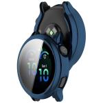 Carcasa cu protectie ecran din sticla securizata BizonMobile Felipe compatibila cu Garmin Vivoactive 6 42mm, Albastru 8 - lerato.ro