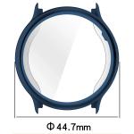 Carcasa cu protectie ecran din sticla securizata BizonMobile Felipe compatibila cu Garmin Vivoactive 6 42mm, Albastru 3 - lerato.ro
