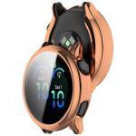 Carcasa cu protectie ecran din sticla securizata BizonMobile Felipe compatibila cu Garmin Vivoactive 6 42mm, Rose Gold 8 - lerato.ro