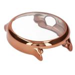 Carcasa cu protectie ecran din sticla securizata BizonMobile Felipe compatibila cu Garmin Vivoactive 6 42mm, Rose Gold 6 - lerato.ro