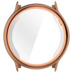 Carcasa cu protectie ecran din sticla securizata BizonMobile Felipe compatibila cu Garmin Vivoactive 6 42mm, Rose Gold 7 - lerato.ro