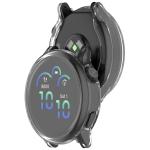 Carcasa cu protectie ecran din sticla securizata BizonMobile Felipe compatibila cu Garmin Vivoactive 6 42mm, Transparent 8 - lerato.ro