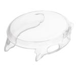 Carcasa cu protectie ecran din sticla securizata BizonMobile Felipe compatibila cu Garmin Vivoactive 6 42mm, Transparent 5 - lerato.ro