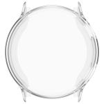 Carcasa cu protectie ecran din sticla securizata BizonMobile Felipe compatibila cu Garmin Vivoactive 6 42mm, Transparent 7 - lerato.ro