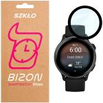 Folie sticla securizata Bizon Glass Watch Edge Hybrid compatibila cu Garmin Vivoactive 6, Negru 2 - lerato.ro