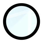 Folie sticla securizata Bizon Glass Watch Edge Hybrid compatibila cu Garmin Vivoactive 6, Negru 5 - lerato.ro