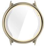 Carcasa cu protectie ecran din sticla securizata BizonMobile Felipe compatibila cu Garmin Vivoactive 6 42mm, Gold 7 - lerato.ro