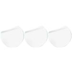Set 3 folii de protectie Bizon HydroFlex compatibile cu Garmin Vivoactive 5, Transparent 4 - lerato.ro