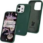 Carcasa Bizon Soft compatibila cu iPhone 16 Pro, Dark Green 3 - lerato.ro