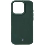 Carcasa Bizon Soft compatibila cu iPhone 16 Pro, Dark Green 2 - lerato.ro