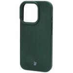 Carcasa Bizon Soft compatibila cu iPhone 16 Pro, Dark Green 4 - lerato.ro