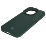 Carcasa Bizon Soft compatibila cu iPhone 16 Pro, Dark Green 7 - lerato.ro