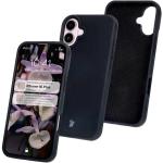 Carcasa Bizon Soft compatibila cu iPhone 16 Plus, Negru 3 - lerato.ro
